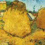 Стога в Провансе, Арль, июнь, 1888. Холст, масло