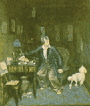 Павел Федотов (1815 - 1852). "Завтрак аристократа". 1850 г.