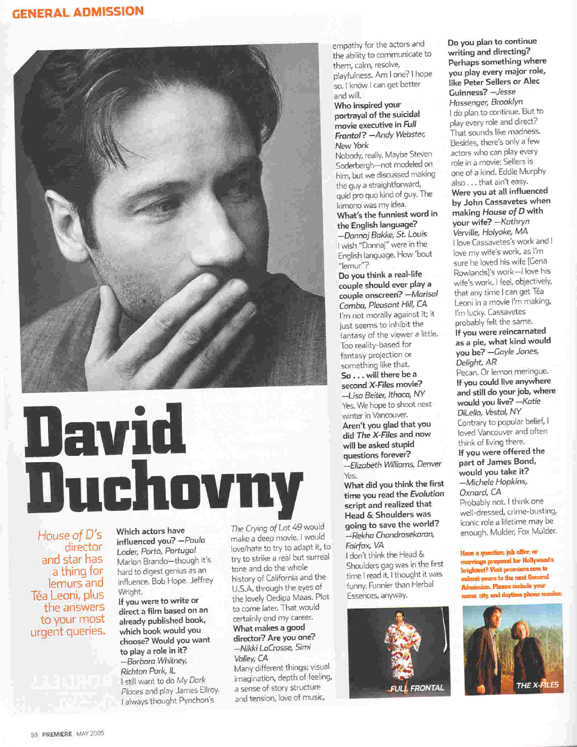 статья из американского журнала Премьер